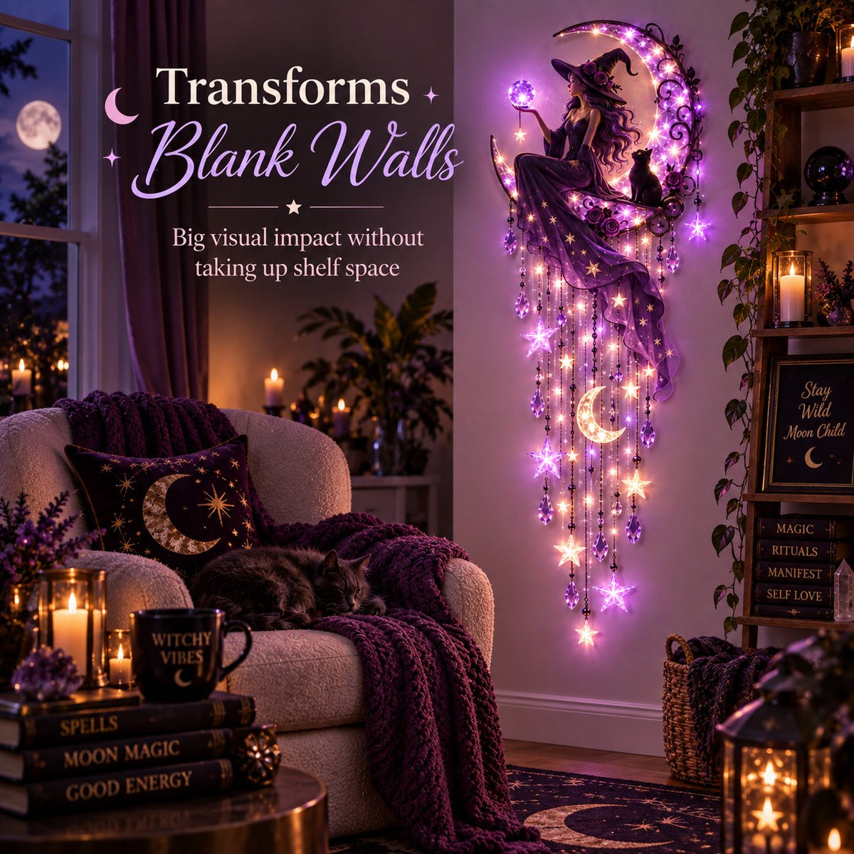 🧙♀️ Add a Touch of Witchy Magic to Your Walls ✨