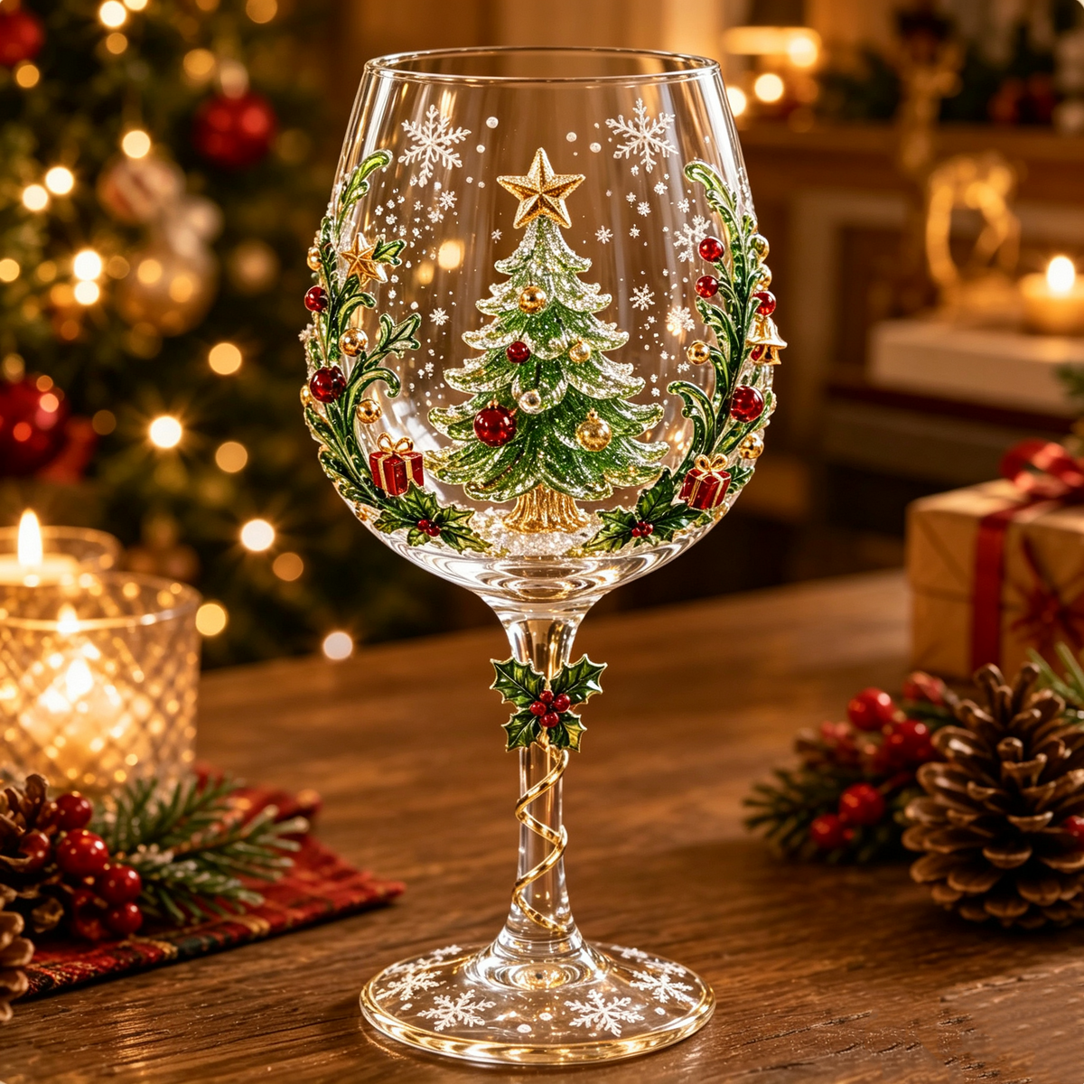 π₯π2026 Christmas 3D Wine Glass Collection Gift Box Setβ¨
