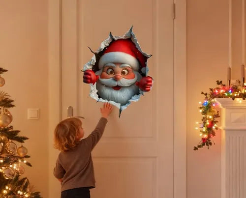 šSanta Claus Wall Sticker