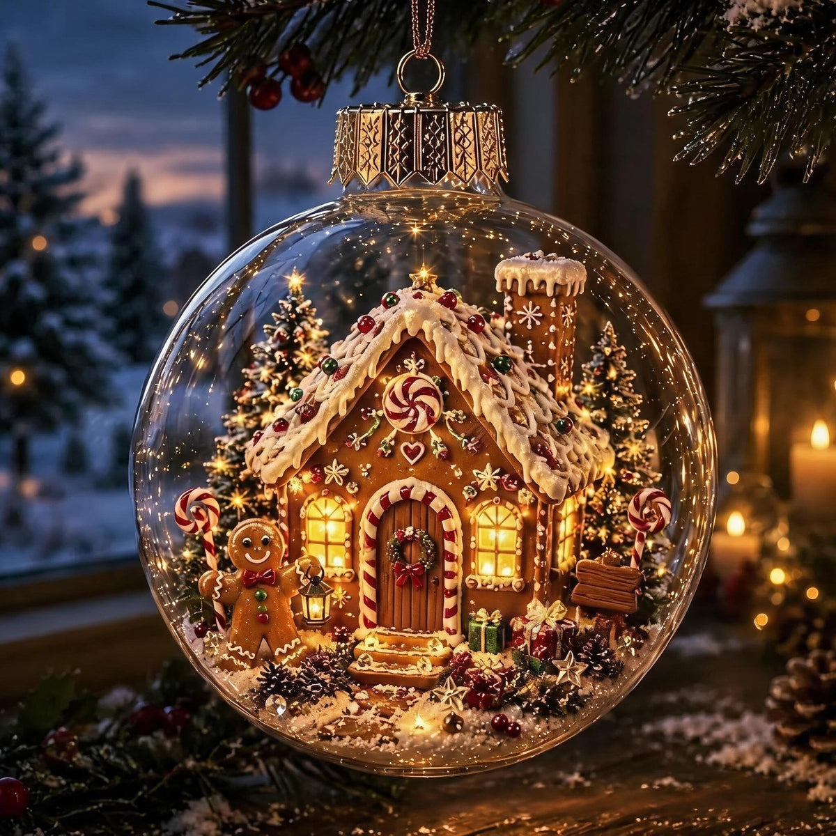π
Breng de Magie van Kerst in Huis met dit Verlichte Miniature Diorama! πβ¨