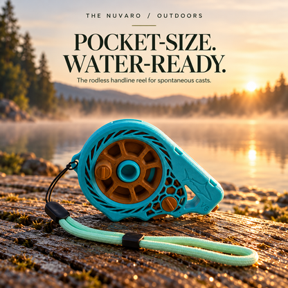 🎣 Pocket Fishing Reel — Ultralight Rodless Handline