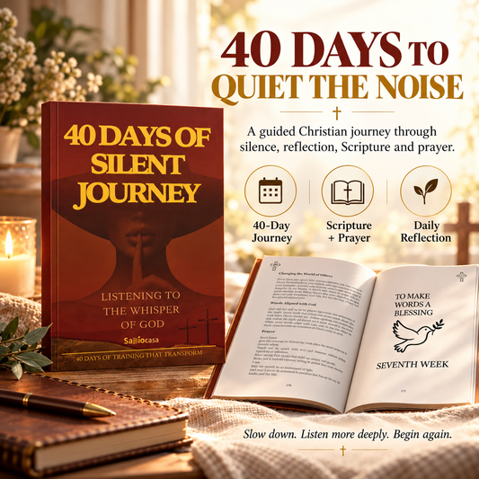 🙏 40-Day Christian Devotional – Scripture, Prayer & Quiet Reflection