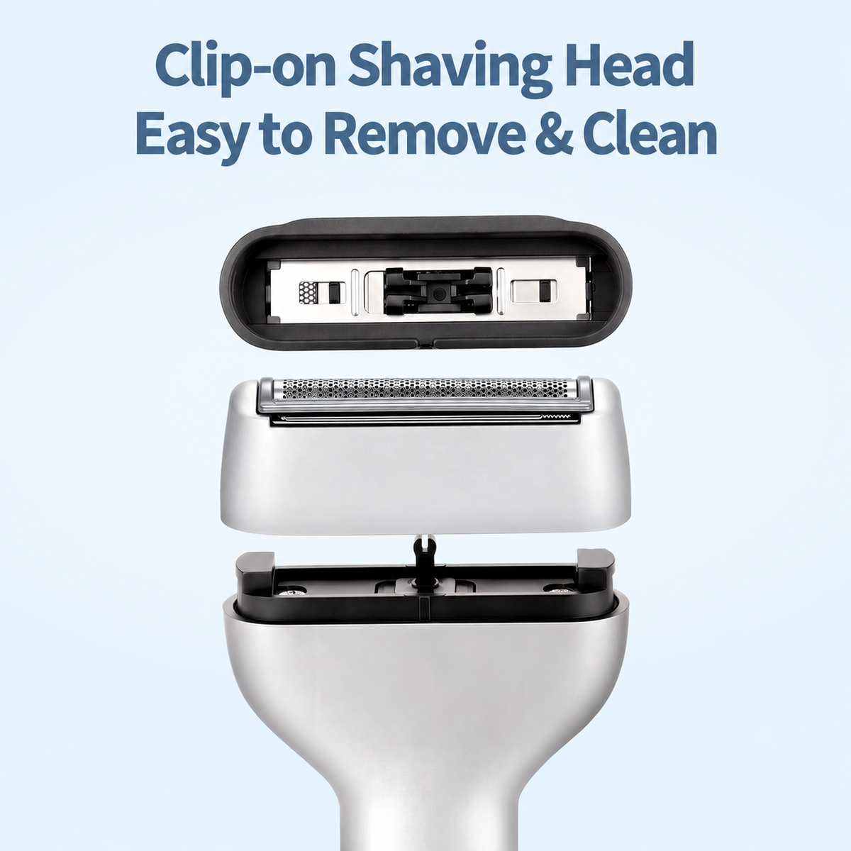 🪒🔥 Ultimate Smooth Shave – Men's Rechargeable Electric Foil Razor | Cordless Wet & Dry Shaver ⚡✨