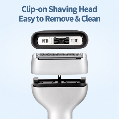 🪒🔥 Ultimate Smooth Shave – Men's Rechargeable Electric Foil Razor | Cordless Wet & Dry Shaver ⚡✨