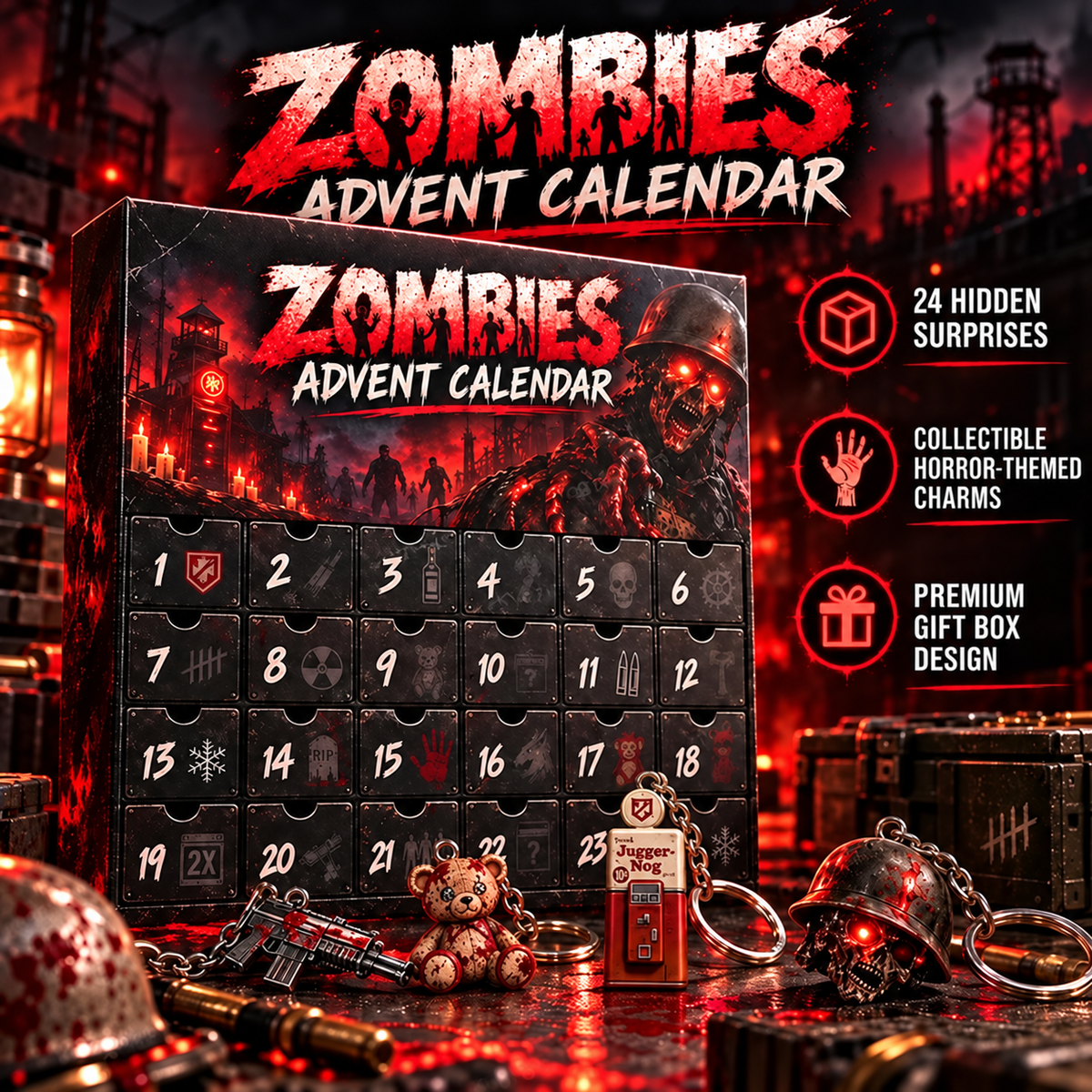 🧟 24 Days of Zombie Survival Advent Calendar