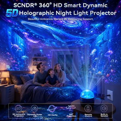 🌌 360° Galaxy Star Projector – Transform Your Room Into a Dreamy Universe ✨
