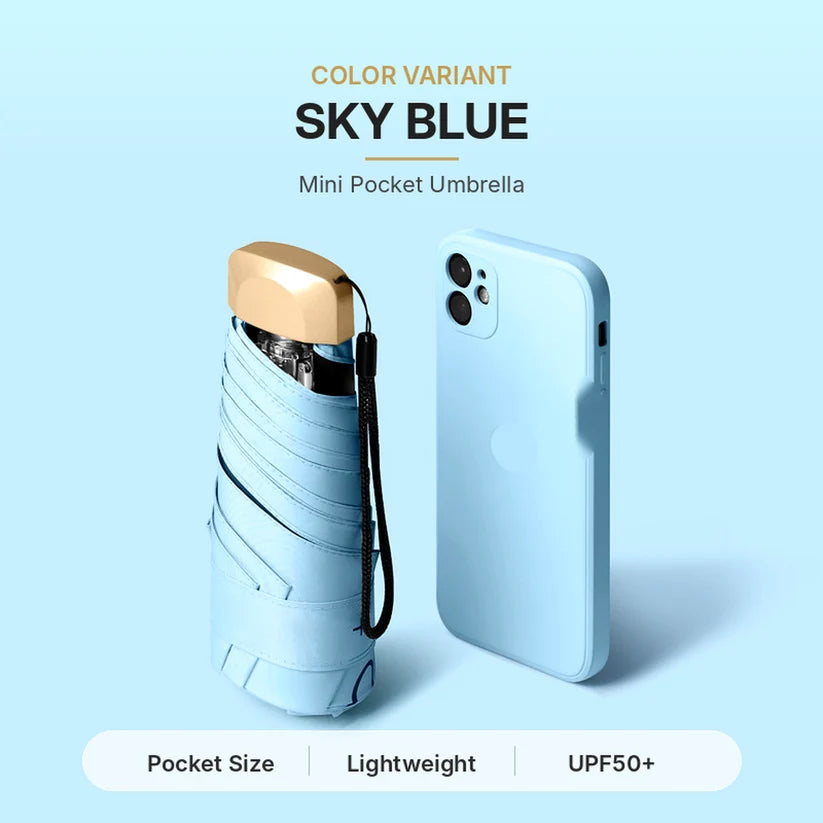 ✨ Say Goodbye to Bulky Umbrellas-Dual-Purpose Portable Capsule Umbrella
