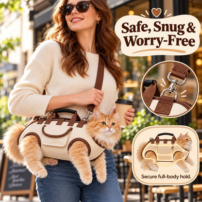 ⏰50% OFF – 😽Portable Breathable Pet Carrier Sling & Backpack 🐾🐶