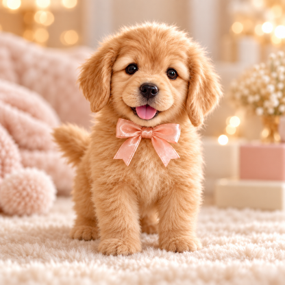 ⏰49 OFF TODAY🎁 Realistic Robotic Golden Retriever Puppy – The Adorable Christmas Surprise 🐶✨