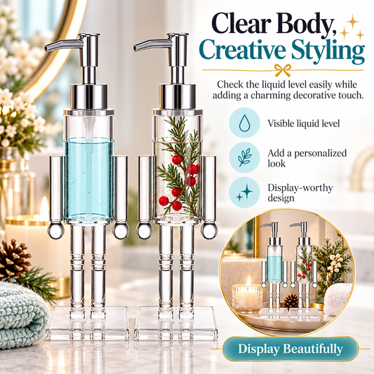 🫧 Nutcracker Soap Dispenser