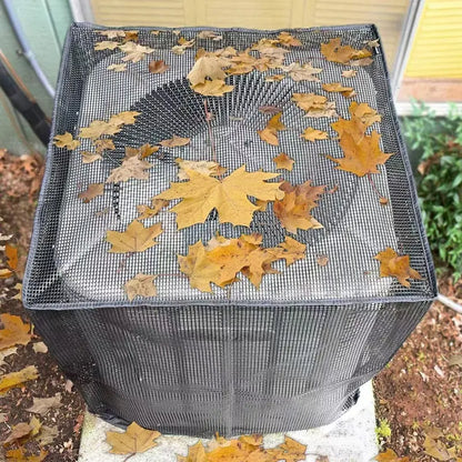 ⏳ Last day to save 49%-❄️ Heavy-Duty Mesh AC Cover – All-Season Outdoor Protection