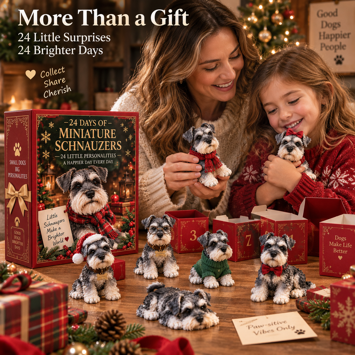 🐶24 Days of Schnauzer Love – A Little Bearded Friend Every Day