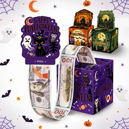 👻Trick or Treat Pull Box – Halloween Cash & Gift Surprise