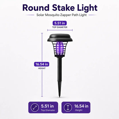 ☀️ Solar Mosquito Zapper | 2-in-1 Bug Killer & Yard Light 🦟