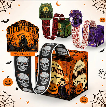 👻Trick or Treat Pull Box – Halloween Cash & Gift Surprise