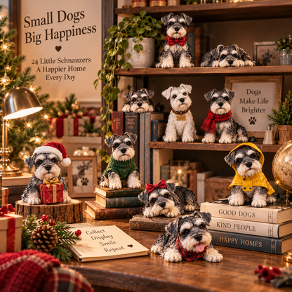 🐶24 Days of Schnauzer Love – A Little Bearded Friend Every Day