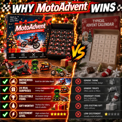 🏁 24-Day Motocross Advent Calendar – A New Dirt Bike Surprise Every Day 🏍️