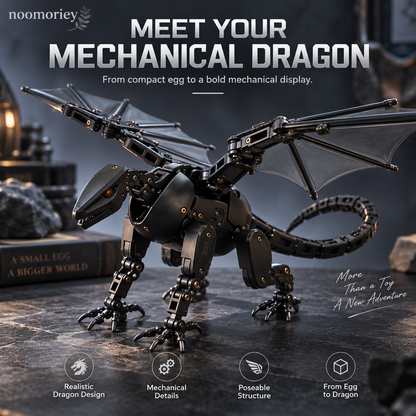 🥚🐉 DragonMorph – From Mysterious Egg to Mighty Mechanical Dragon! ⚡