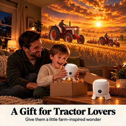 🚜 Tractor Adventure Room Projector | Farm Scenes for Walls & Ceilings