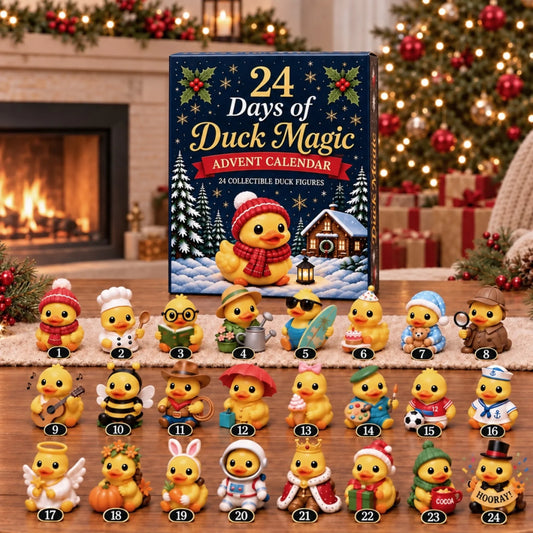 🦆 24 Days of Duck Magic Advent Calendar – 24 Collectible Ducks