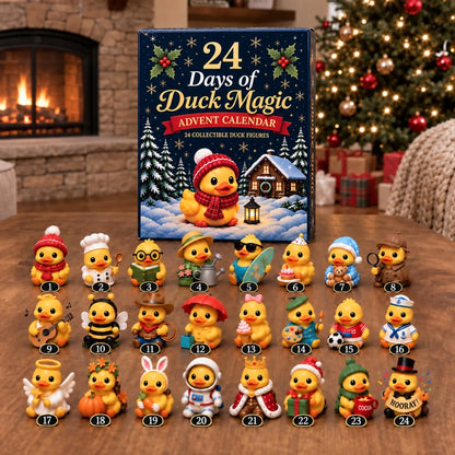 🦆 24 Days of Duck Magic Advent Calendar – 24 Collectible Ducks