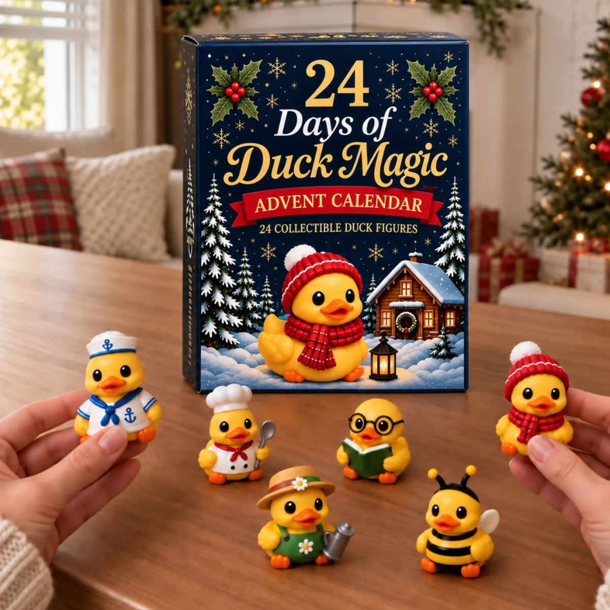 🦆 24 Days of Duck Magic Advent Calendar – 24 Collectible Ducks