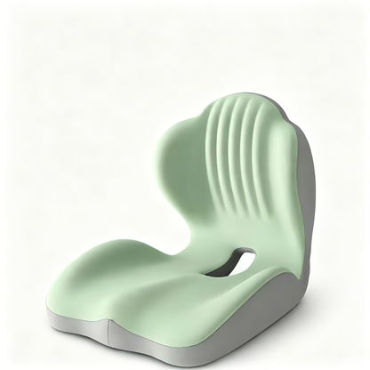 Hot Sale🔥Ergonomic Memory Foam Seat Cushion with Lumbar & Back Support, Relieves Back Pain, Reduces Pressure