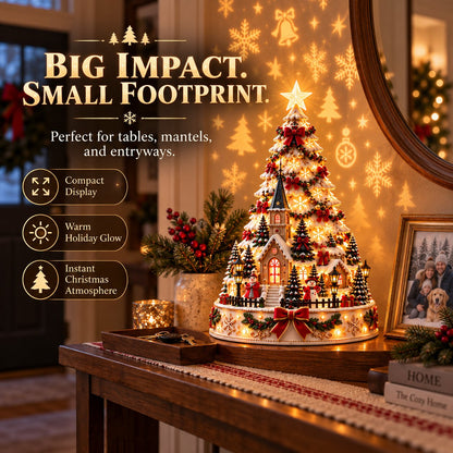 ⏳ Last day to save 49% –🎅 MerryRealm Christmas Village Lightscape Tree