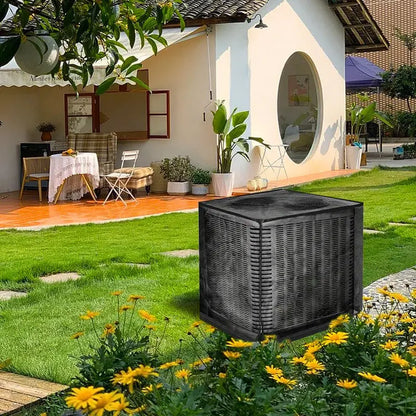 ⏳ Last day to save 49%-❄️ Heavy-Duty Mesh AC Cover – All-Season Outdoor Protection