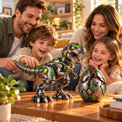 🦖🔥 Transforming T-Rex Robot Egg – Hatch Your Own Mechanical Dinosaur! 🤖✨