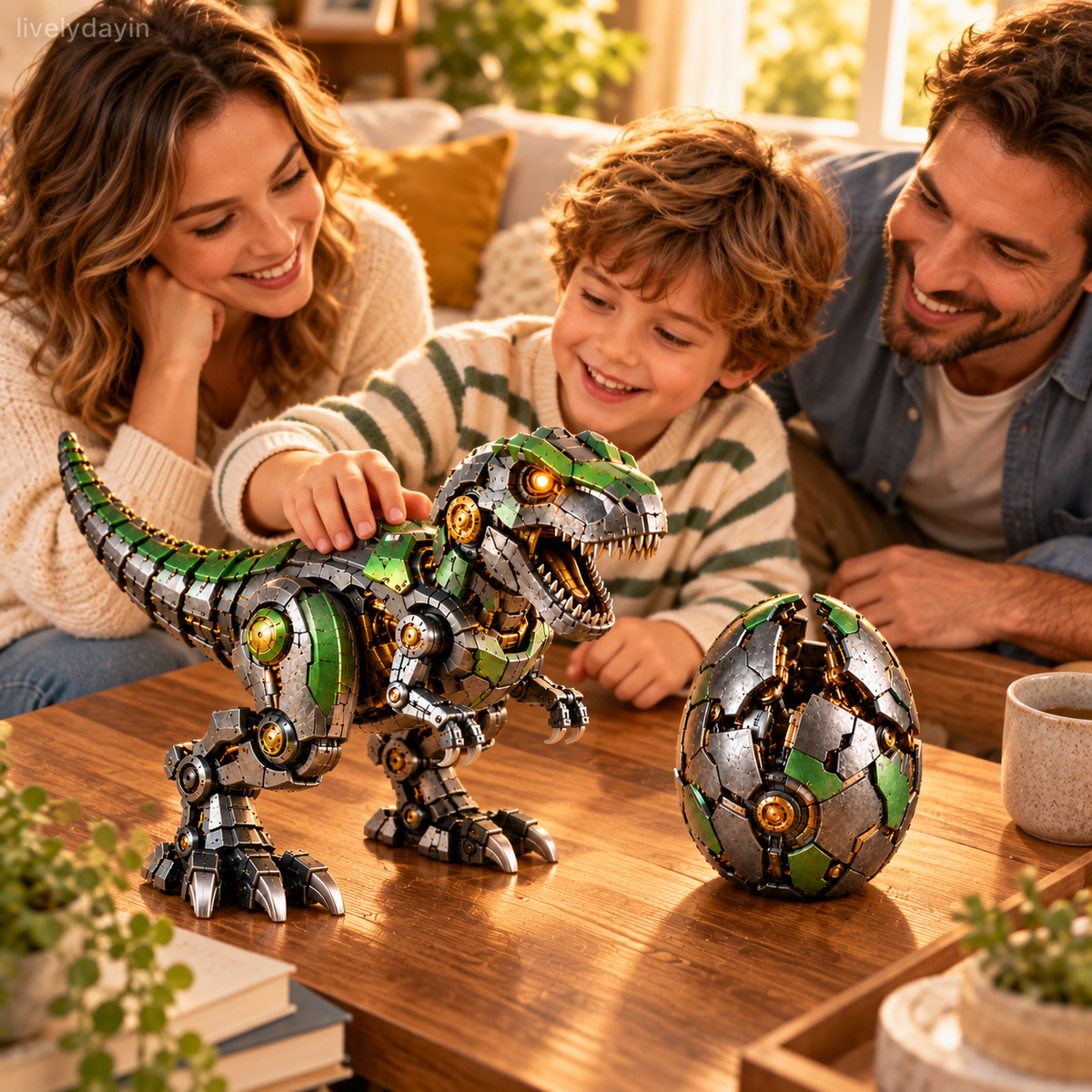 🦖🔥 Transforming T-Rex Robot Egg – Hatch Your Own Mechanical Dinosaur! 🤖✨