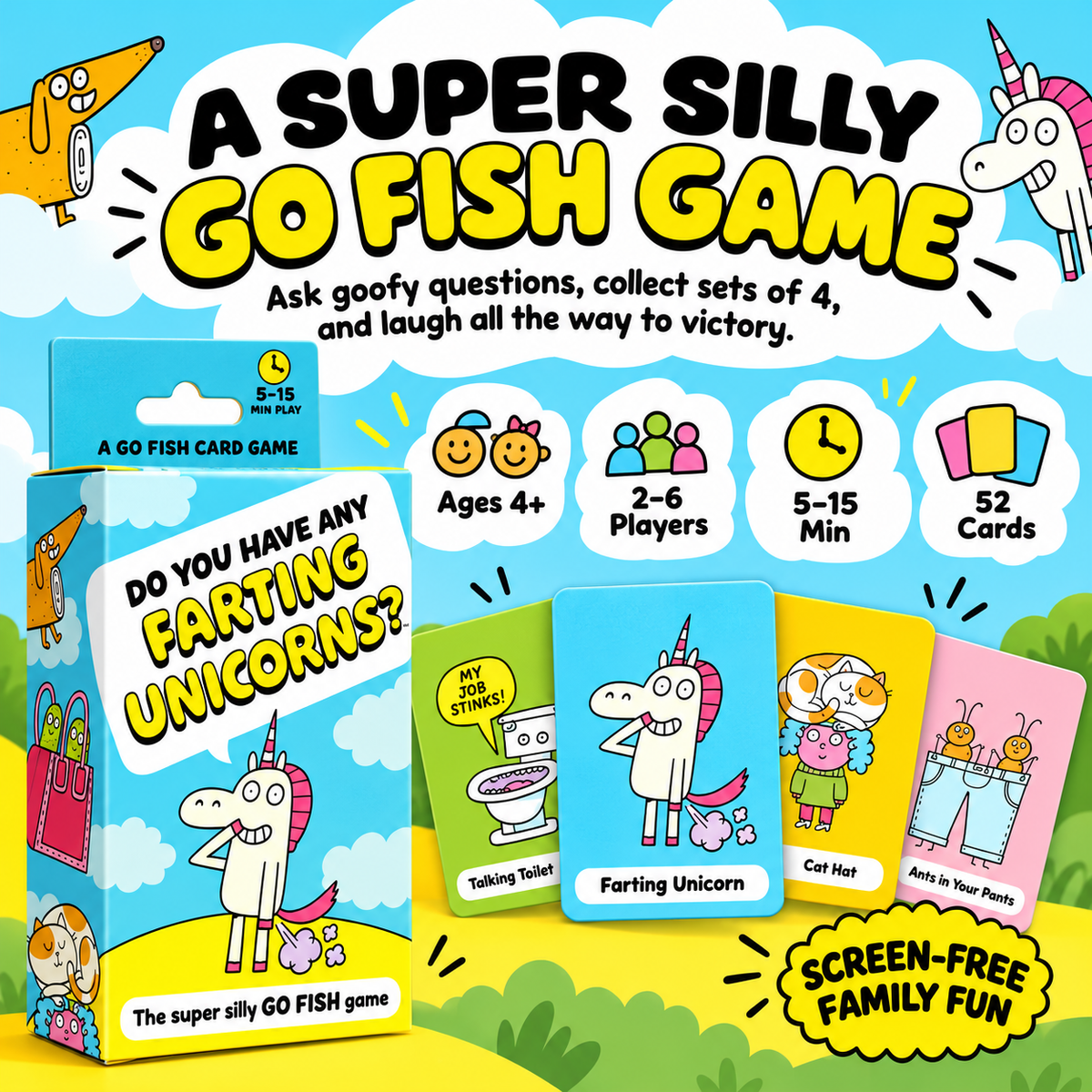 🤣 50% OFF! Hilarious Family Card Game – Let the Laughs Begin! 🎉