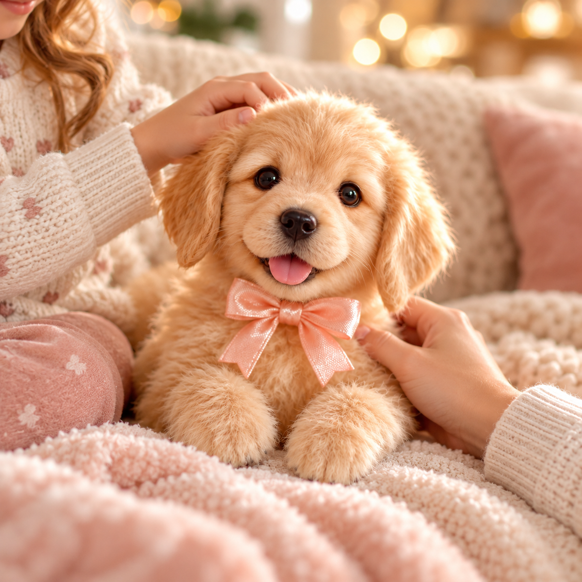 ⏰49 OFF TODAY🎁 Realistic Robotic Golden Retriever Puppy – The Adorable Christmas Surprise 🐶✨
