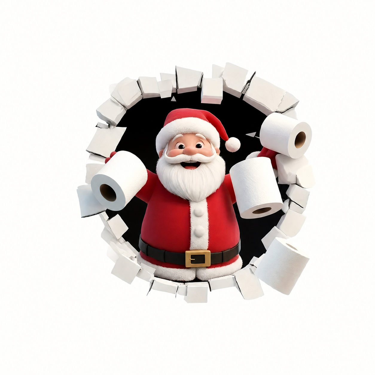 😍Santa Claus Wall Sticker