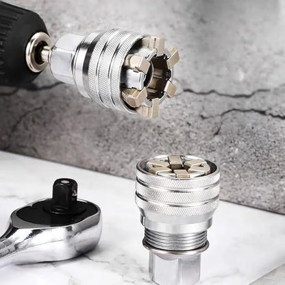 🔧 Multi-Use Socket Wrench, Durable Repair Tool for Home & Auto Maintenancedeal Father's Day Gift