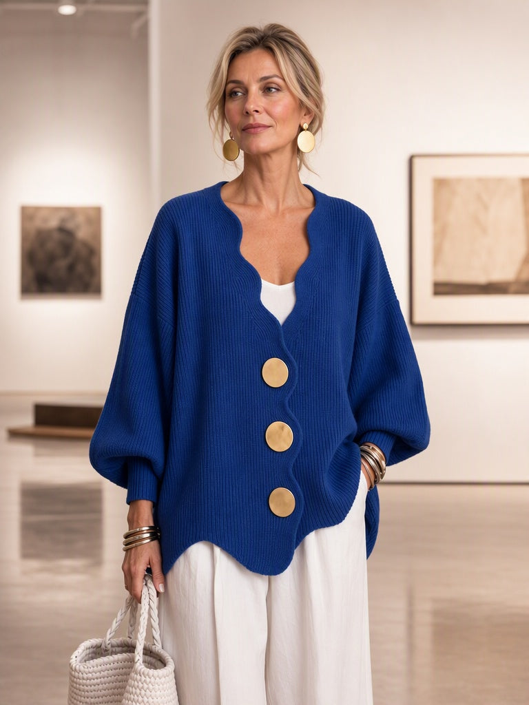 Everyday Button Front Cardigan Sweater