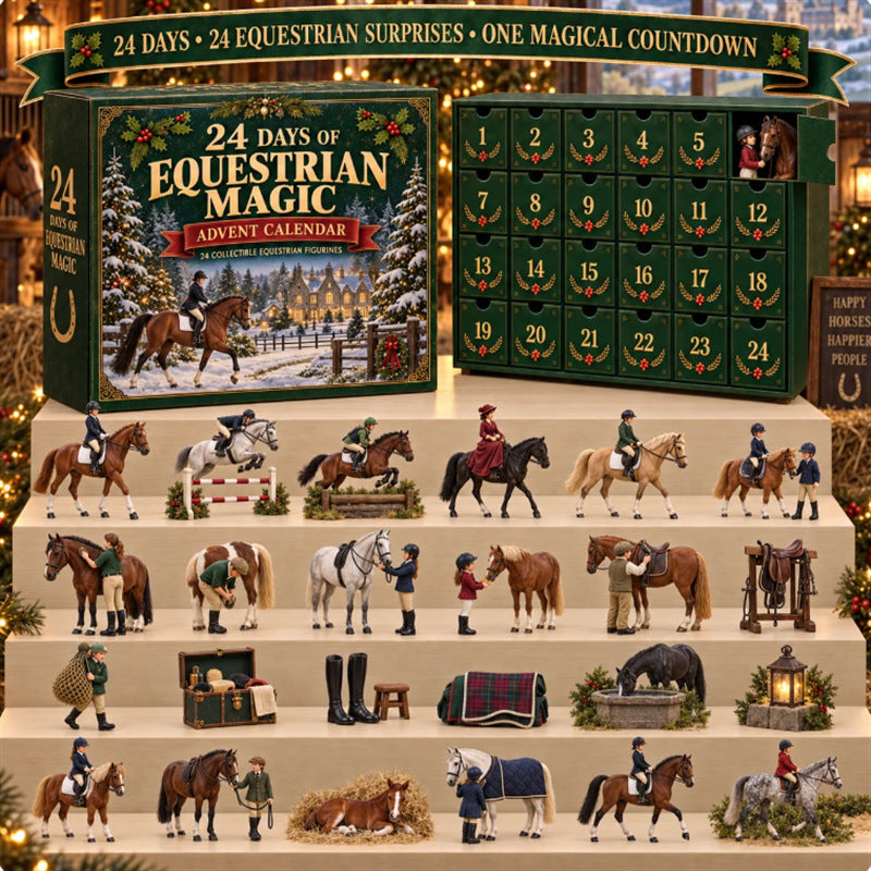 🐎 Equestrian Christmas Countdown Calendar – 24 Days of Horse-Themed Surprises