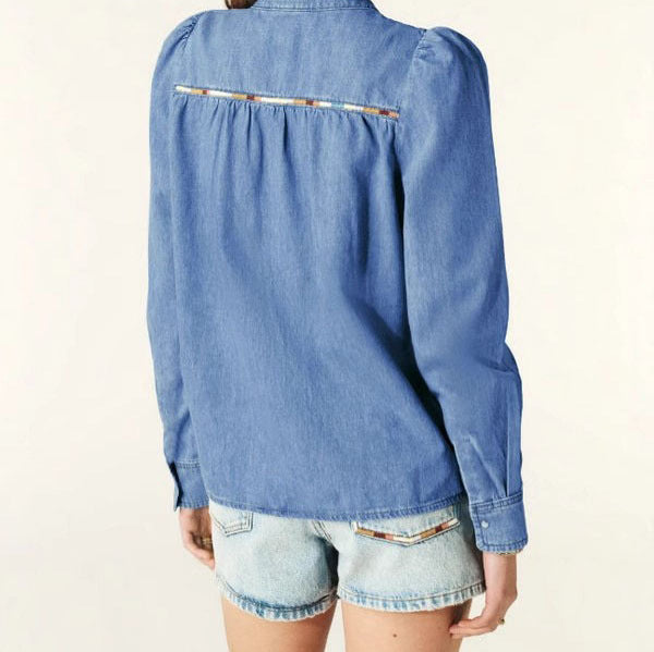 Women’s Vintage Denim Shirt Jacket