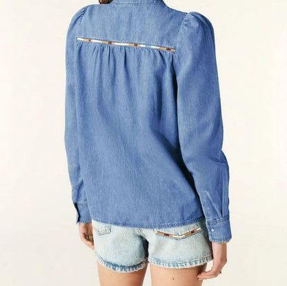 Women’s Vintage Denim Shirt Jacket