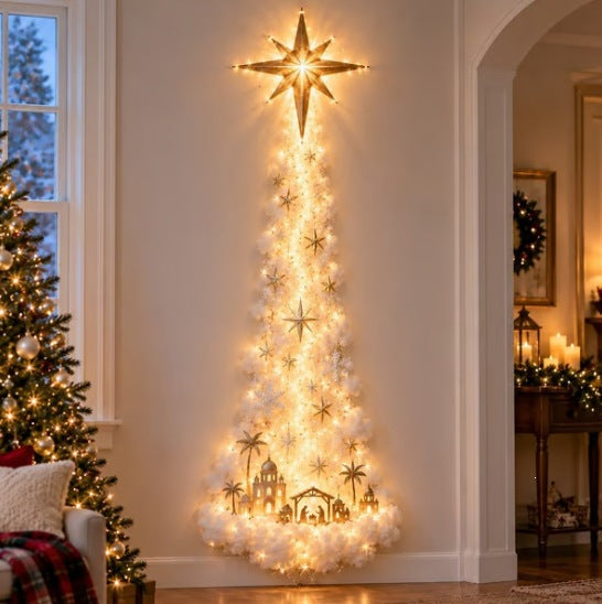 🌟 Christmas Magic Wall Light – Cozy Festive Accent