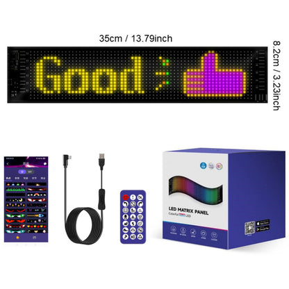 🔥 Custom LED Car Display – Text, Colors & Dynamic Animations