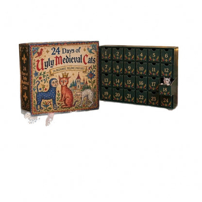 🐱 24 Days of Ugly Medieval Cats – Funny Christmas Advent Calendar 🎄