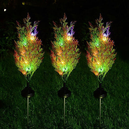 🎄 Solar Christmas Tree Garden Light – Festive Outdoor Holiday Decor