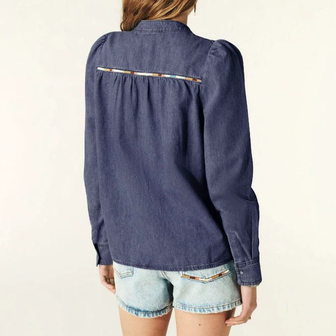 Women’s Vintage Denim Shirt Jacket