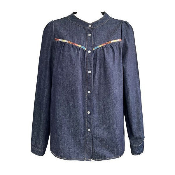 Women’s Vintage Denim Shirt Jacket