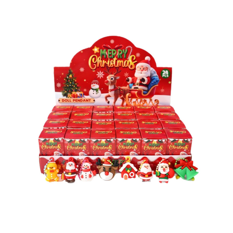 🎅 24-Day Santa Surprise Advent Calendar – Christmas Mini Figure Blind Box 🎁