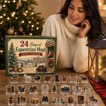 🐎 Equestrian Christmas Countdown Calendar – 24 Days of Horse-Themed Surprises