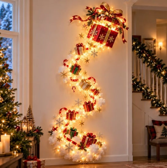 🌟 Christmas Magic Wall Light – Cozy Festive Accent