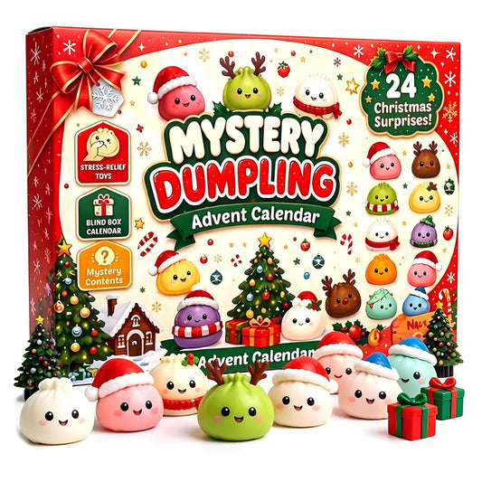 🎄 24-Day DIY Christmas Countdown Calendar – Stuffed Animal Surprise Blind Box 🎁