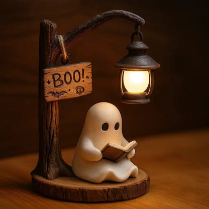 🧙‍♀️ Enchanted Witch Lantern Lamp – Spooky Halloween Table Decor 🎃✨